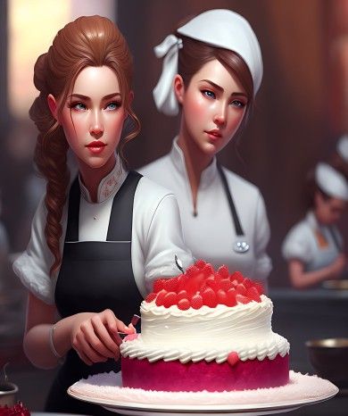 Cake making game