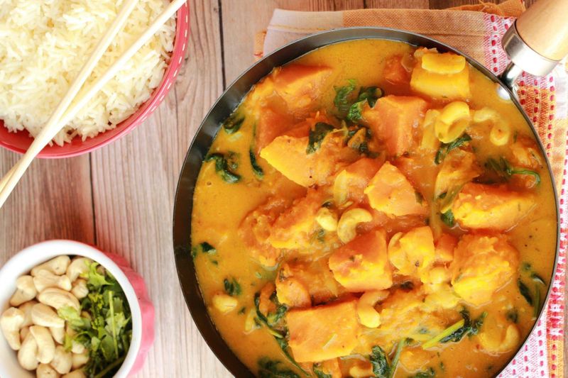 Pumpkin curry recipe
