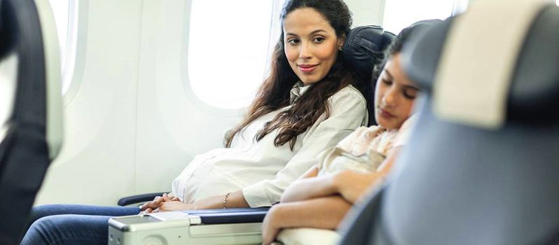 Traveling guidelines for pregnant woman