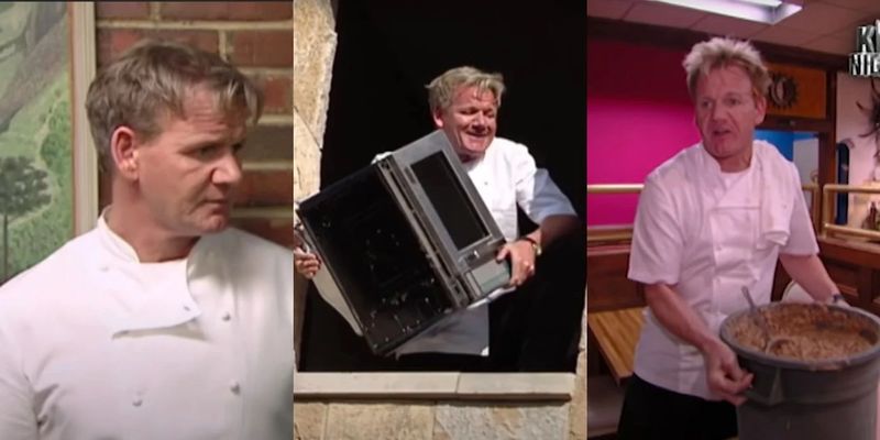Chef Mike thrown out by Gordon Ramsay in Kitchen Nightmare