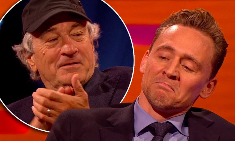 Compliments from Robert De Niro to Tom Hiddleston for impersonating him