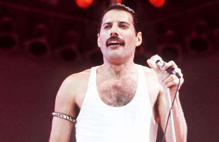 Rock n roll legend Freddie Mercury