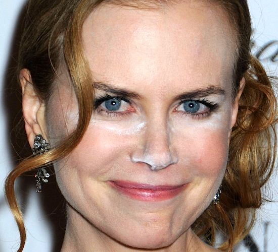 Nicole Kidman Makeup fail