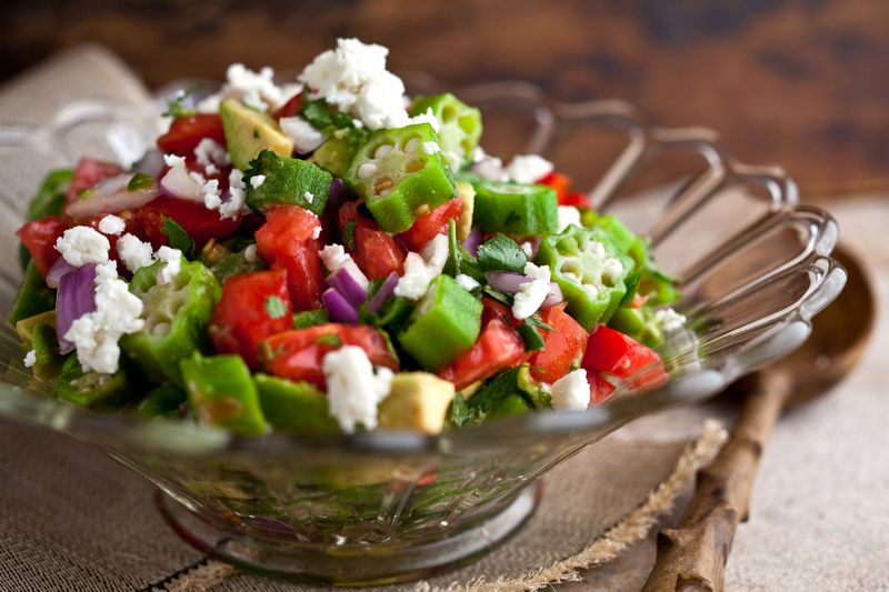 okra salad recipe