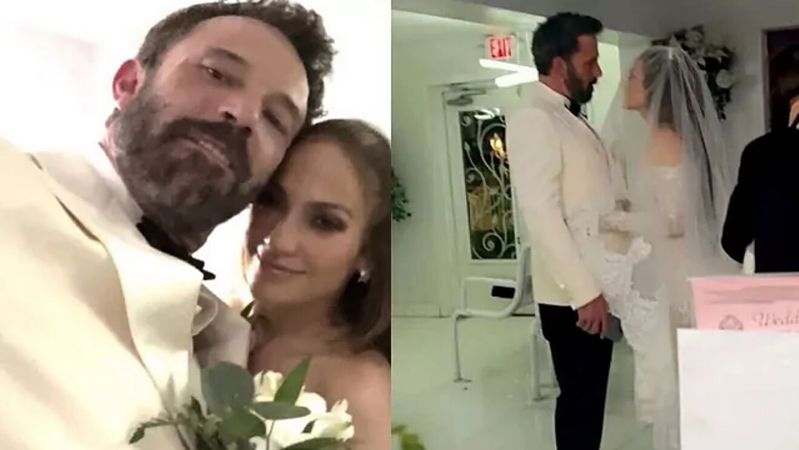 Bennifer Ben Affleck and Jennifer Lopez get married