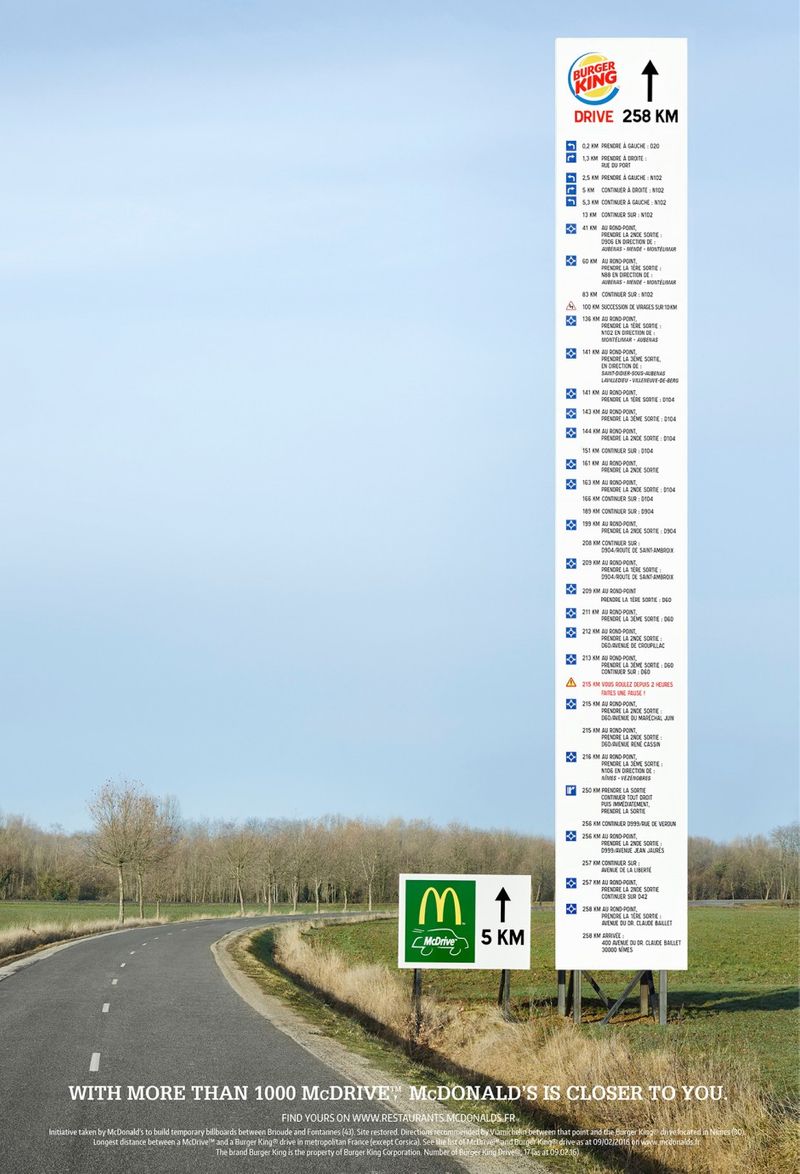 McDonald's vs Burger King epic marketing battle