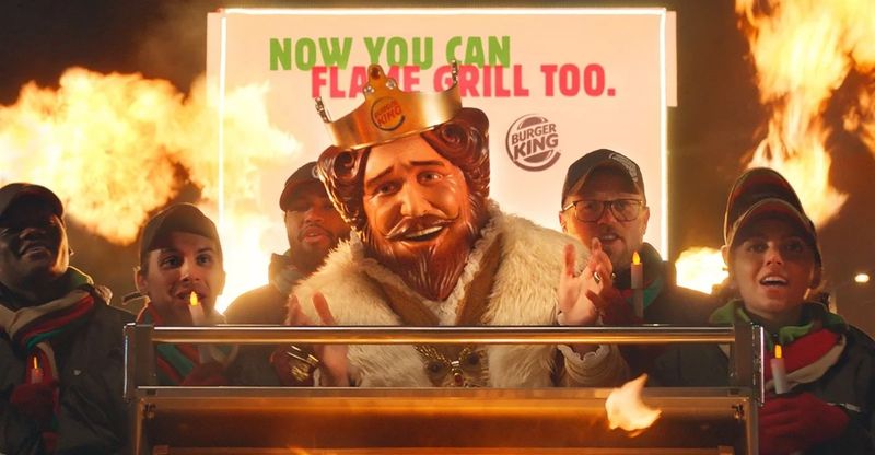 Burger King the gift of fire to McDonald's