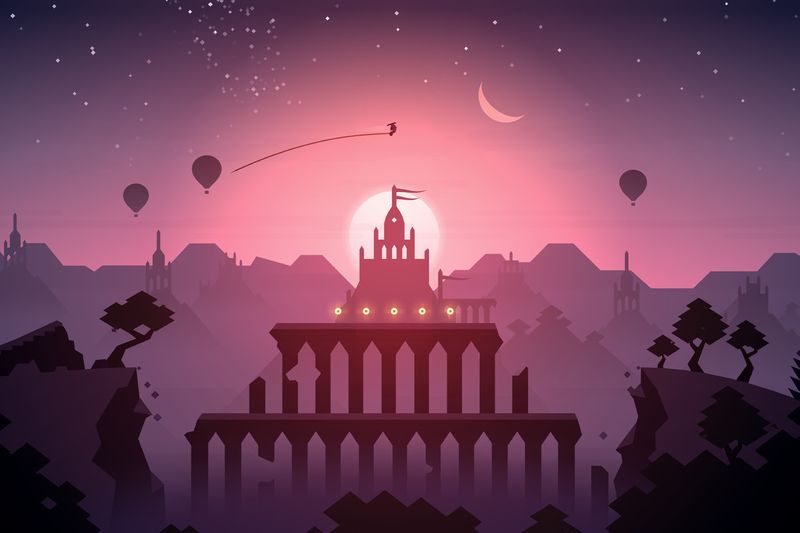 Alto's Odyssey relaxing mobile game