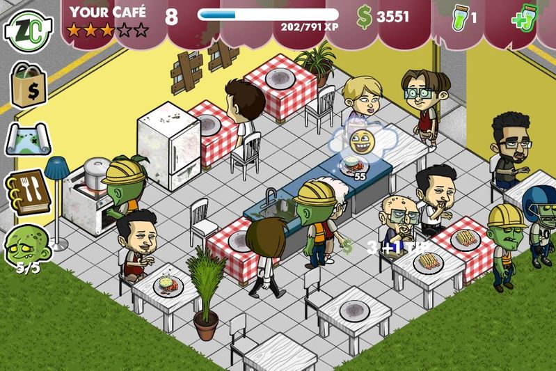 Zombie cooking games