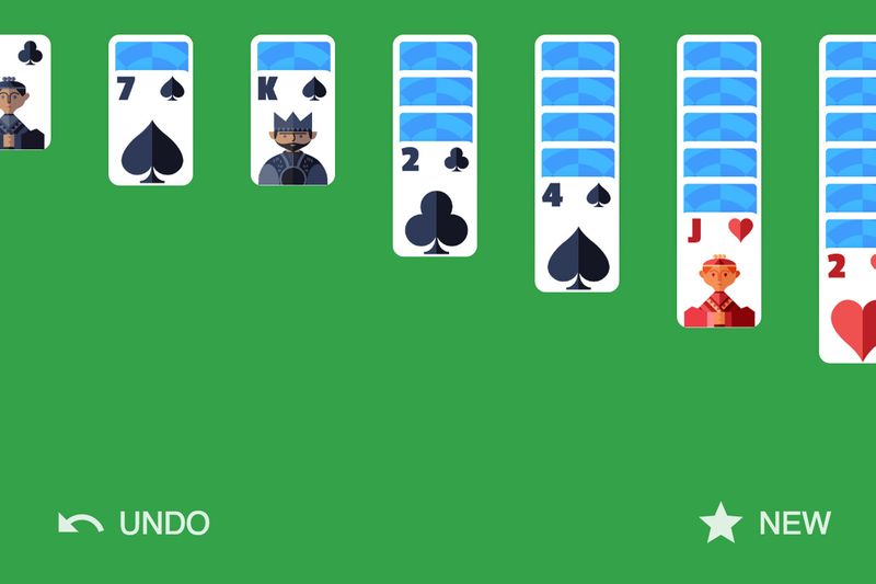 Google Solitaire a free hidden game on Google