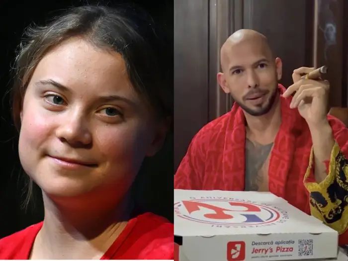 Greta Thunberg and Pizza brought down Andrew Tate
