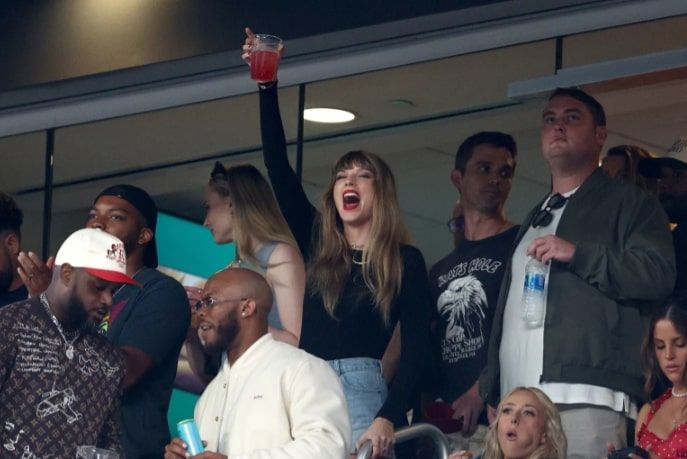 Taylor Swift appeared in Chief's game