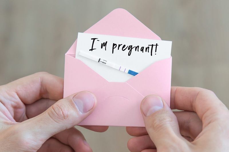 pregnancy announcement note