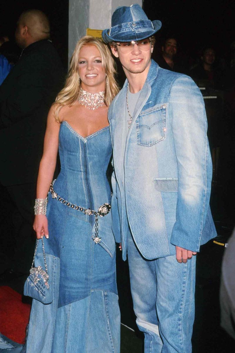  Justin Timberlake and Britney Spears denim on denim look