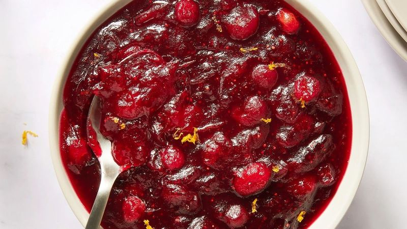 Cranberry sauce