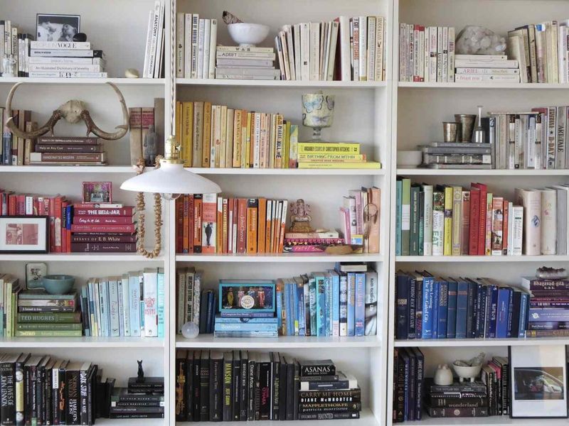 Organizing Books by Color