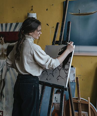 Women painting