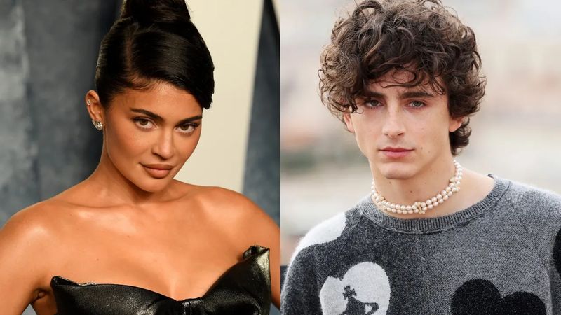 Kylie Jenner and Timothee 