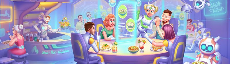 Robo Themed Food Cart Event