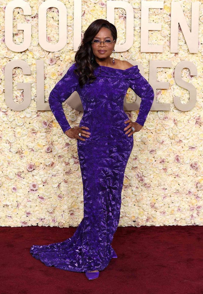 Oprah in custom Louis Vuitton