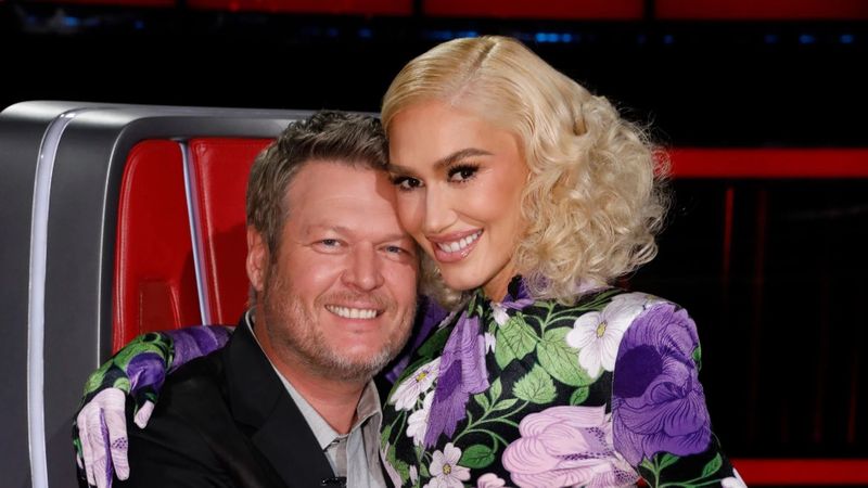 Blake Shelton and Gwen Stefani