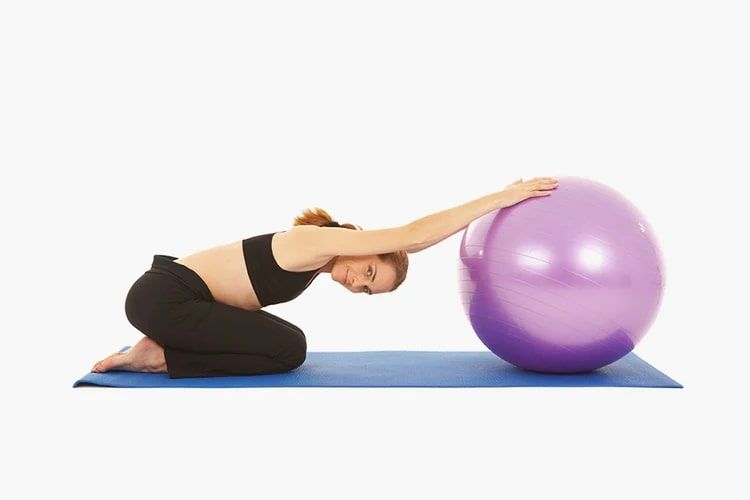 Thoracic Mobilization on a Ball