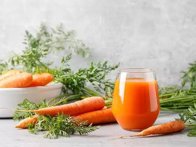 Carrot Juice with Orange and ginger