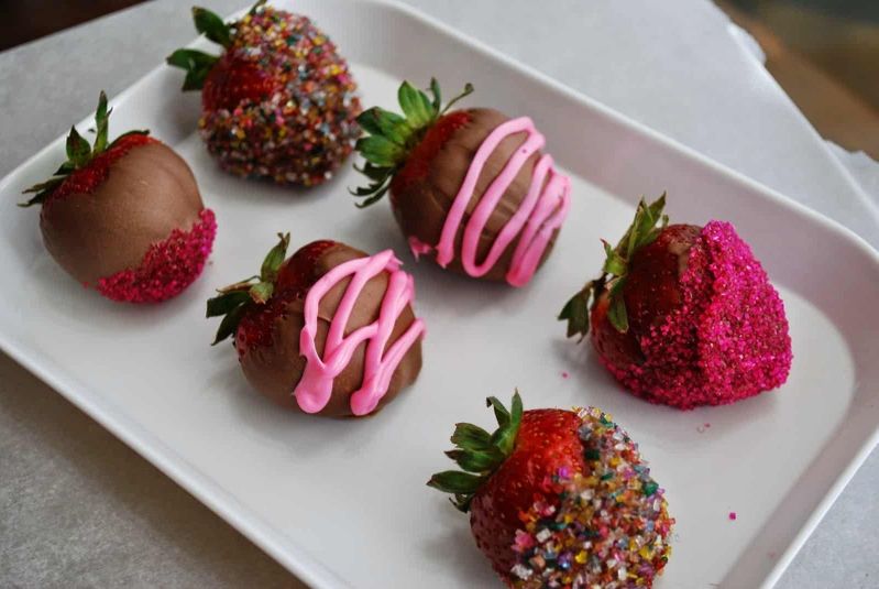 Topping ideas for Chocolate Covered Strawberries