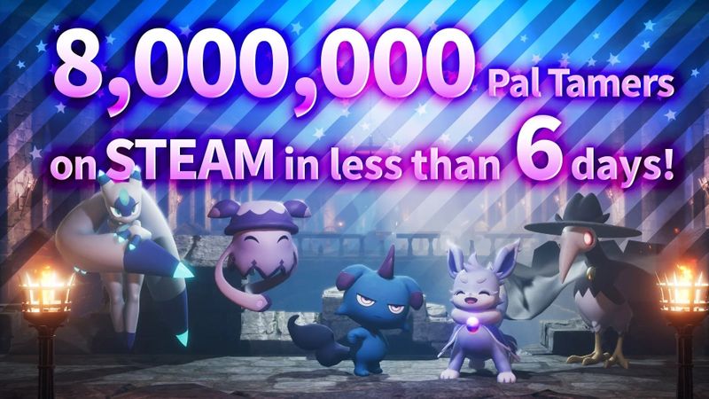 Palworld Sold Over a Million Copies