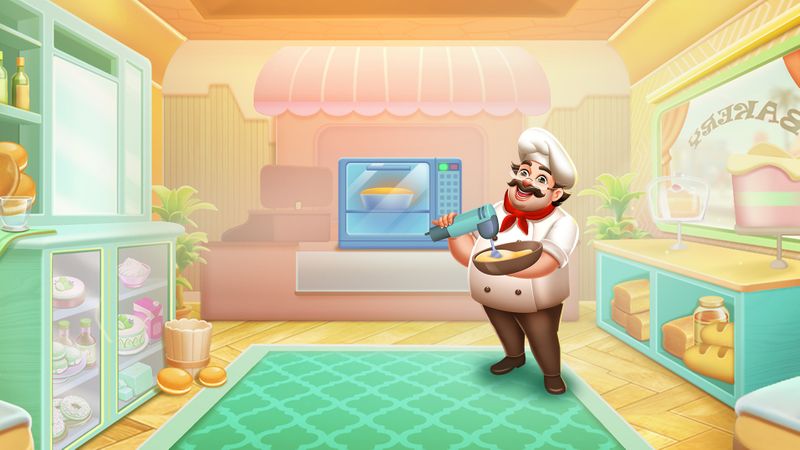 Mini Game - Bakery Pop in Star Chef 2