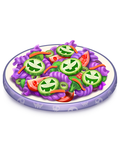 Halloween Recipe- Haunted Pasta Salad