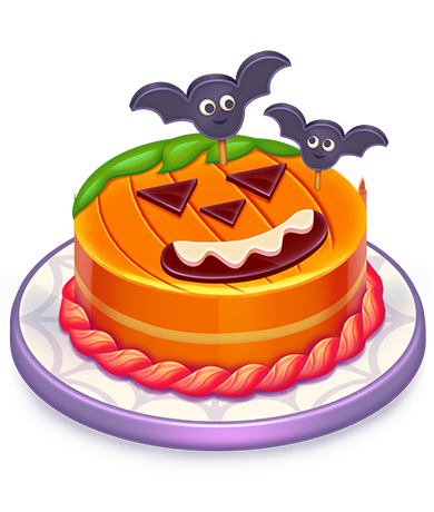Halloween Recipe- Jack-o'-Lantern Cake