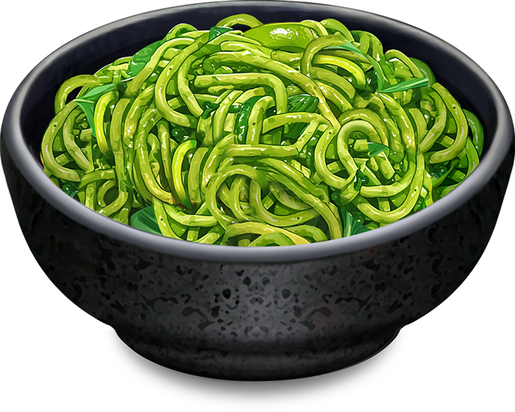 Asian Pesto Noodles